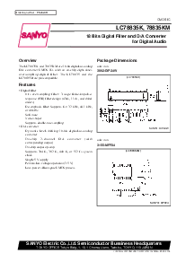 浏览型号LC78835KM的Datasheet PDF文件第1页