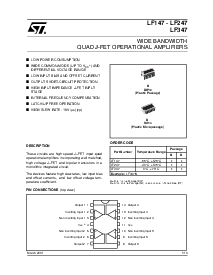 浏览型号LF247D的Datasheet PDF文件第1页