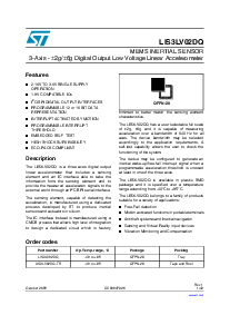 浏览型号LIS3LV02DQ的Datasheet PDF文件第1页