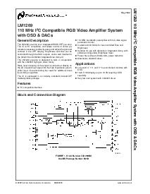 浏览型号LM1269NA的Datasheet PDF文件第1页
