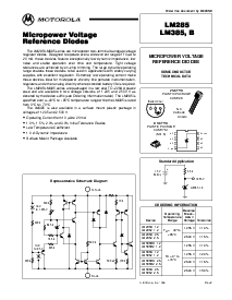 浏览型号LM385D-1.2的Datasheet PDF文件第1页