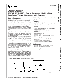 浏览型号LM2597N-5.0的Datasheet PDF文件第1页