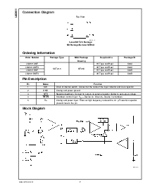 浏览型号LM2611BMF的Datasheet PDF文件第2页