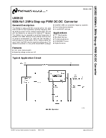 浏览型号LM2622MM-ADJ的Datasheet PDF文件第1页
