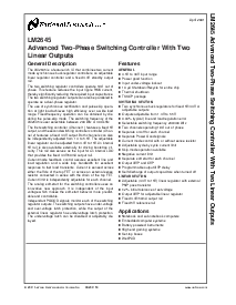 浏览型号LM2645MTD的Datasheet PDF文件第1页