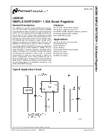 浏览型号LM2698MM-ADJ的Datasheet PDF文件第1页